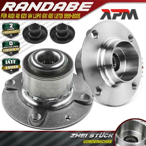 Radnabe radlagersatz vorne - 2x,